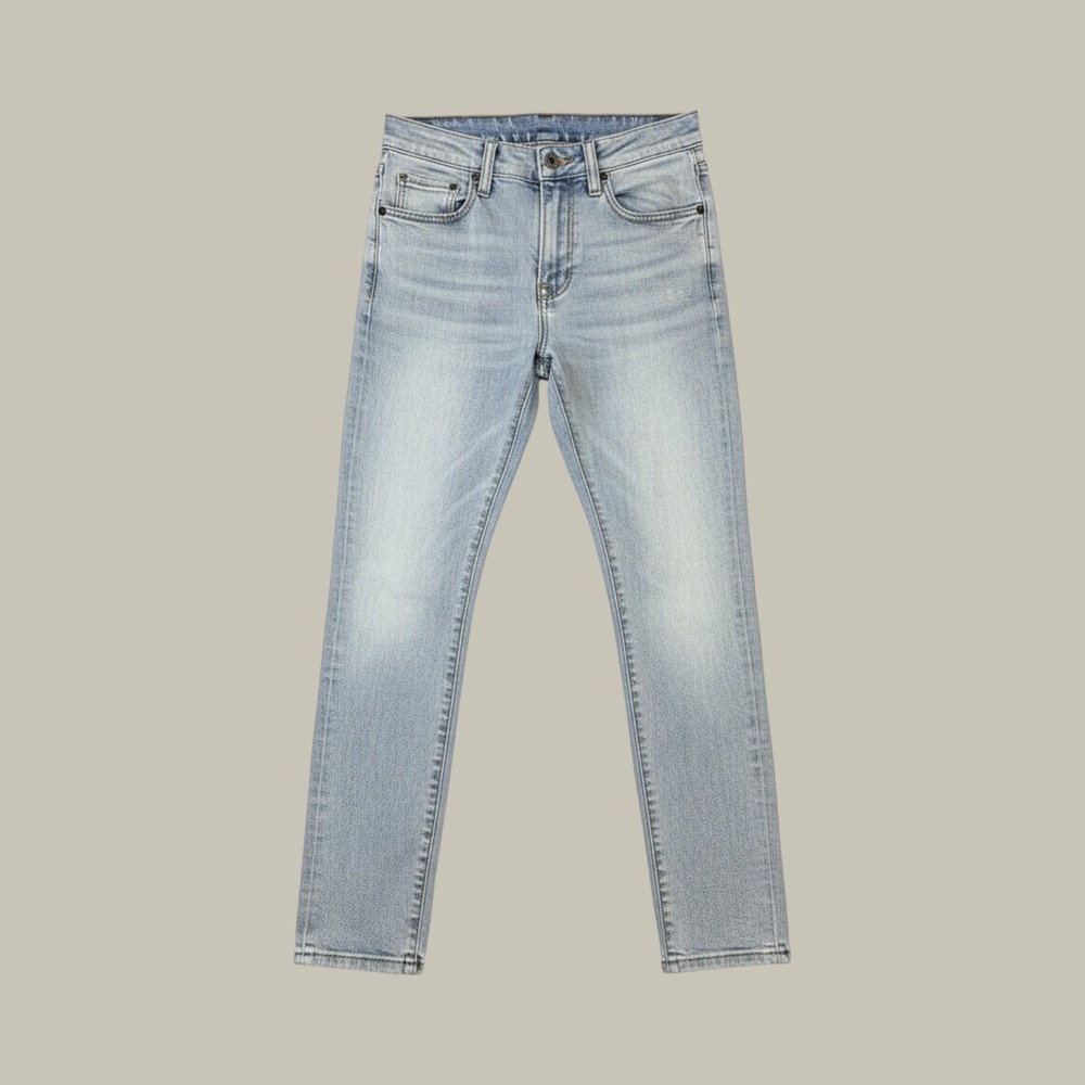 rue21 Jeans Mens 26x30 Skinny Supreme Flex Light Wash Blue Stretch Denim Casual